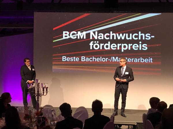 Absolventin der School GRC gewinnt den BCM-Nachwuchsförderpreis 2018